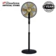 Binatone 1.6 Metre Stand Fan ITAL 1660 – Black | Adjustable Height & Powerful Cooling