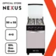 Nexus  Nx-5055 4 Gas Burners auto-ignition Gas Cooker With Oven