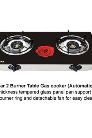 Polystar PV-LP75RF 2 Burner Table Gas Cooker