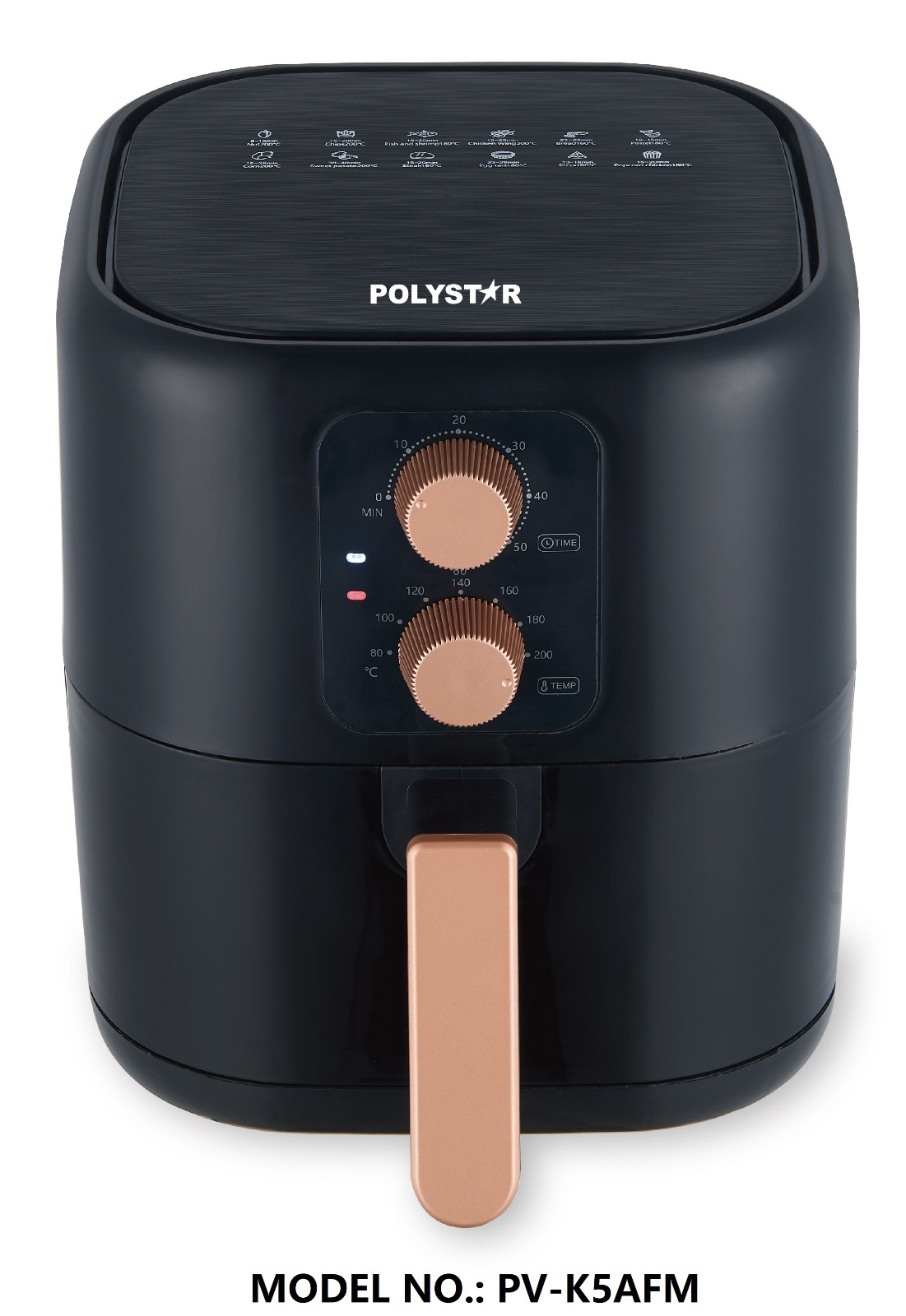 Polystar 5l Air Fryer Pv-k5afm efficient - Image 2
