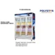 Polystar PV-CS1275DD3L Tripple Door Showcase Fridge -1053L