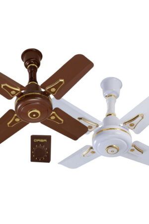 QASA 24" Short Blade Ceiling Fan QCF-24H | Efficient Cooling