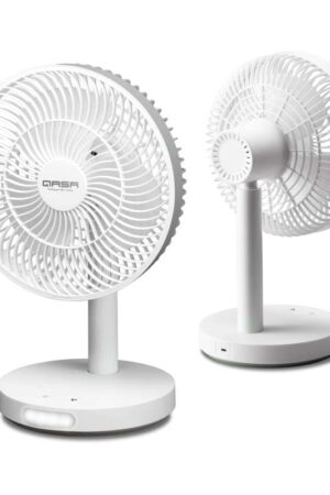 QASA 7" Rechargeable Fan Qrf-2827 (Table Type) efficient