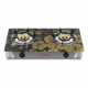 Qasa QGC-2BG flora Glass Table Top Gas Cooker