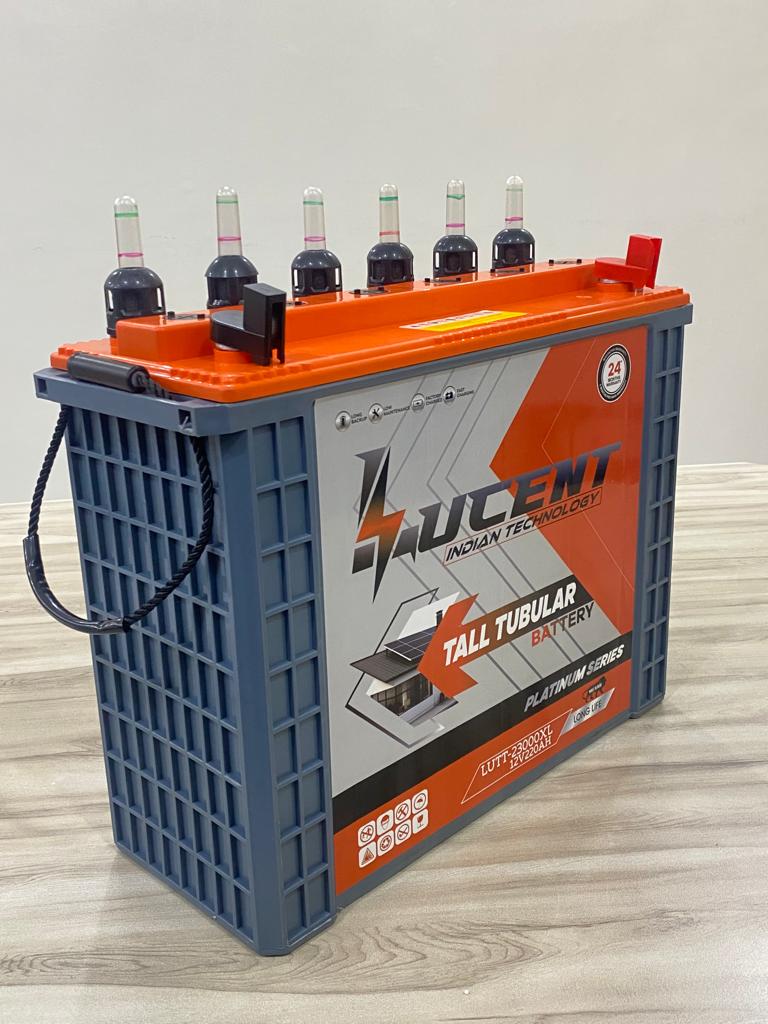 Lucent Tall Tubular Battery 12v220ah - Image 2