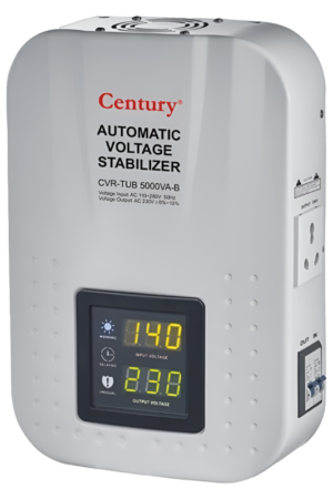 Century 5000VA wall mount stabilizer CVR-TUB 5000VA-B