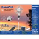 Duravolt 16 inch 4-in-1 rechargeable standing fan DRF-2916 Melody