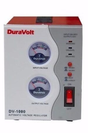 Duravolt Automatic Voltage Relay Stabilizer DV-1000 | Reliable Power Protection for Your Home