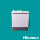 Hisense 7.5 KG Top Load Twin Tub Washing Machine WSQB753