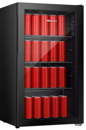 Hisense Glass Door Beverage Cooler 91L 94JC