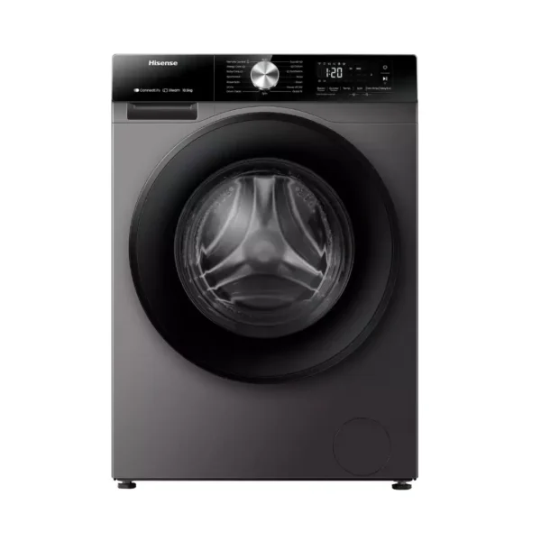 Hisense 8/5KG Front Load Wash & Dry Machine WD3S8043BT available in Nigeria