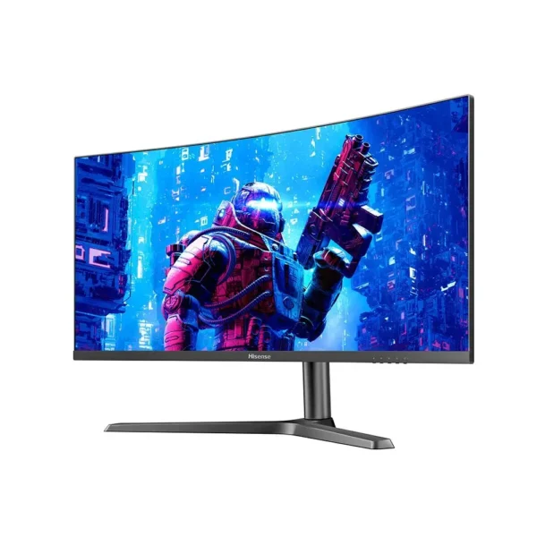 Hisense G6H 34 inch curved gaming monitor front view