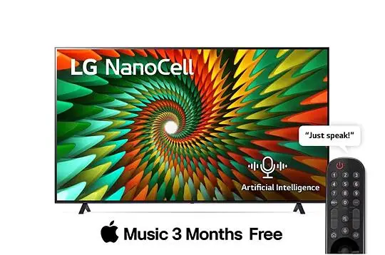 LG 55 inch NanoCell NANO77