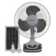 Century FRCT-30-B3 12-Inch Solar Fan with 10W Panel & 2 Bulbs