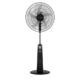 Power Deluxe PFRC 45-G 18-Inch Rechargeable Fan – 5 Blades & LED