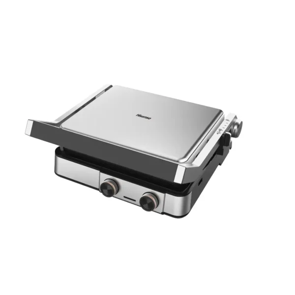 Hisense 2000W indoor contact grill cooking steak