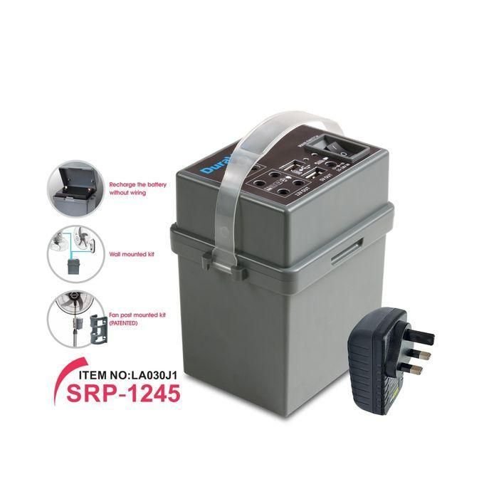 Duravolt Solar Rechargeable Pack SRP-1245