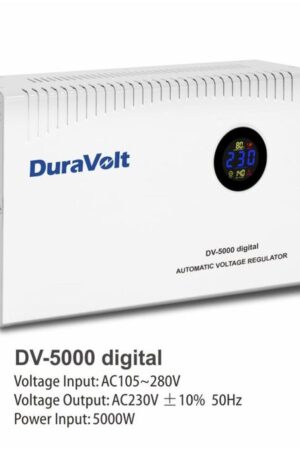 Duravolt 5000W digital stabilizer AVR DV-5000