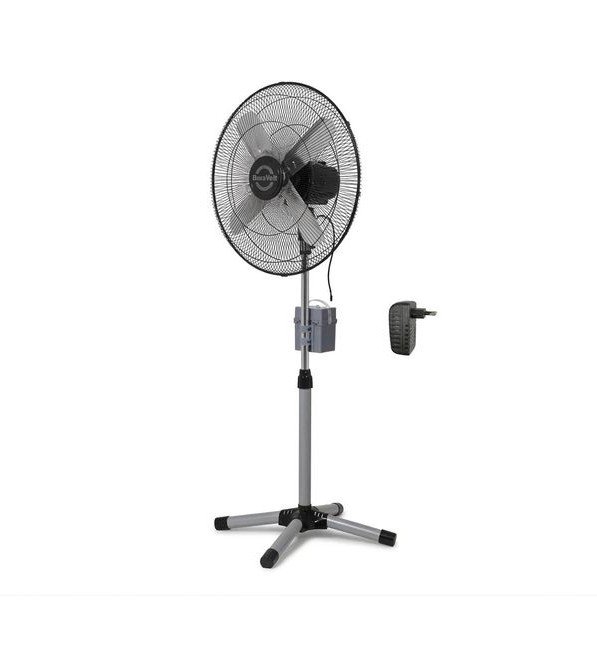 Duravolt 20 inch Rechargeable AC DC Standing Fan DSF-203 Nigeria