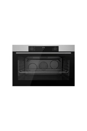 Maxi QX97SSD 90CM Electric Built-in Oven Stainless Steel Black Glass Nigeria