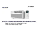 Polystar PV-09WINV 1HP Window Inverter Air Conditioner Nigeria