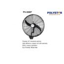 Polystar PV-20WF 20 Inch Industrial Wall Fan Nigeria