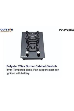 Polystar PV-JY20GA 2 Gas Burner Cabinet Inbuilt Gas Hob Nigeria