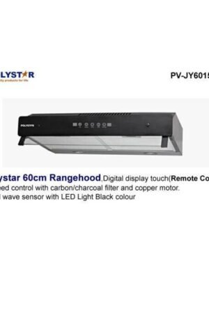 Polystar PV-JY6015B 60CM Digital Cooker Hood with Hand Wave Sensor Nigeria