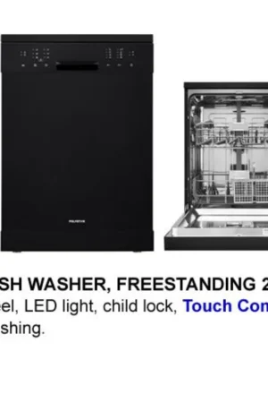 Polystar PV-NYDSWBP Free Standing 2 Baskets Dishwasher Nigeria