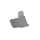 Maxi 0029GR 90cm Angled Curved Grey Glass Range Hood Nigeria