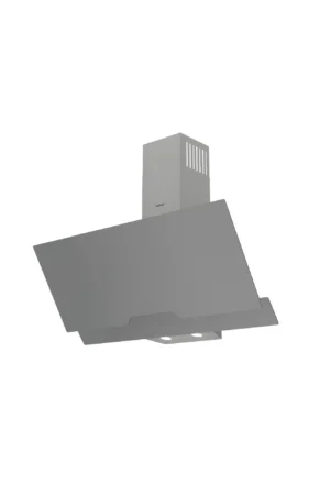 Maxi 0029GR 90cm Angled Curved Grey Glass Range Hood Nigeria