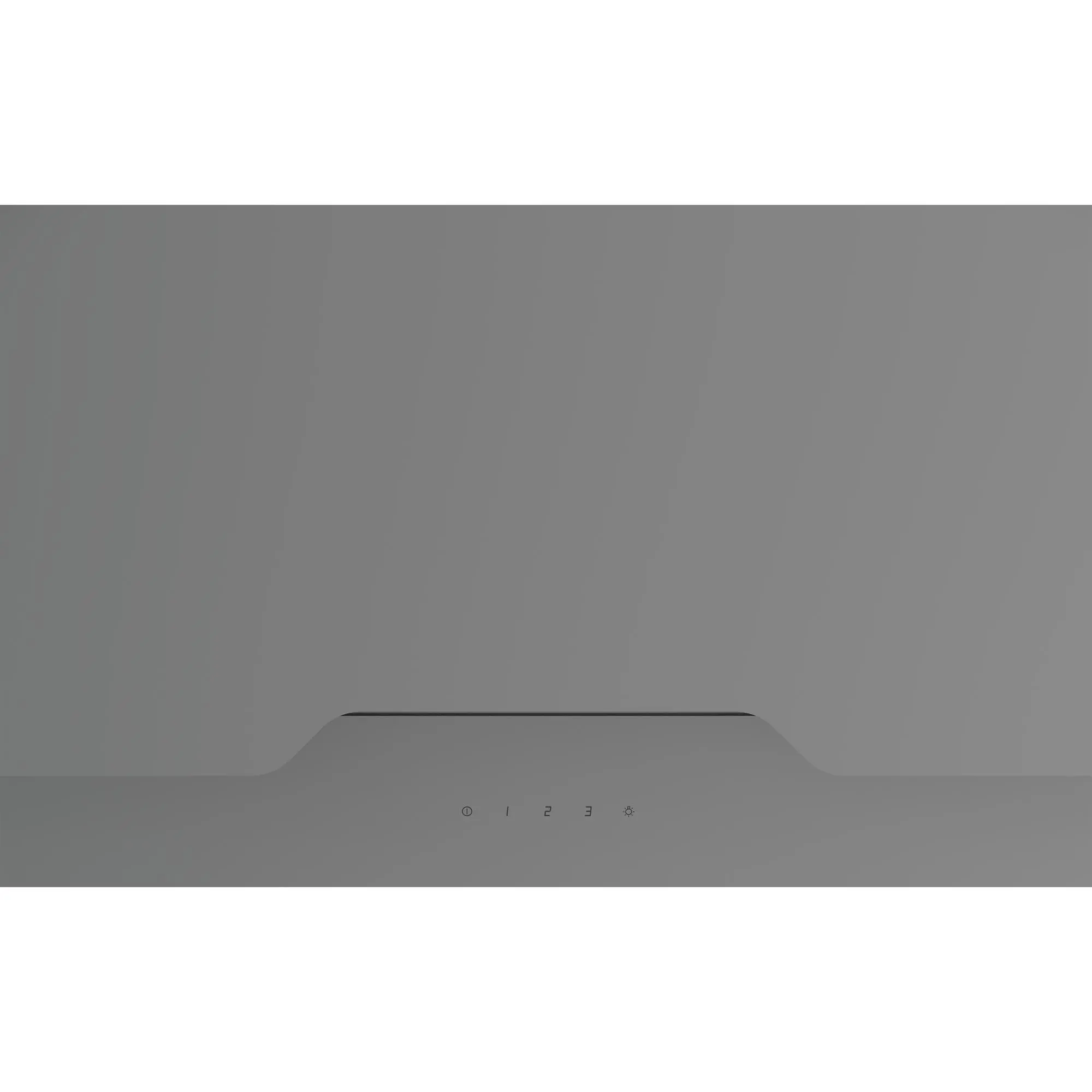 Maxi 0029GR 90cm Angled Curved Grey Glass Range Hood Nigeria