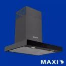 Maxi D011BL 90cm T-Type Black Glass Range Hood Nigeria