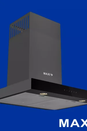 Maxi D011BL 90cm T-Type Black Glass Range Hood Nigeria