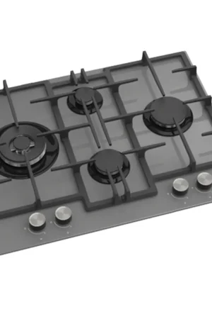 Maxi ED078W 4 Burner Tabletop Gas Cooker Grey Glass Nigeria