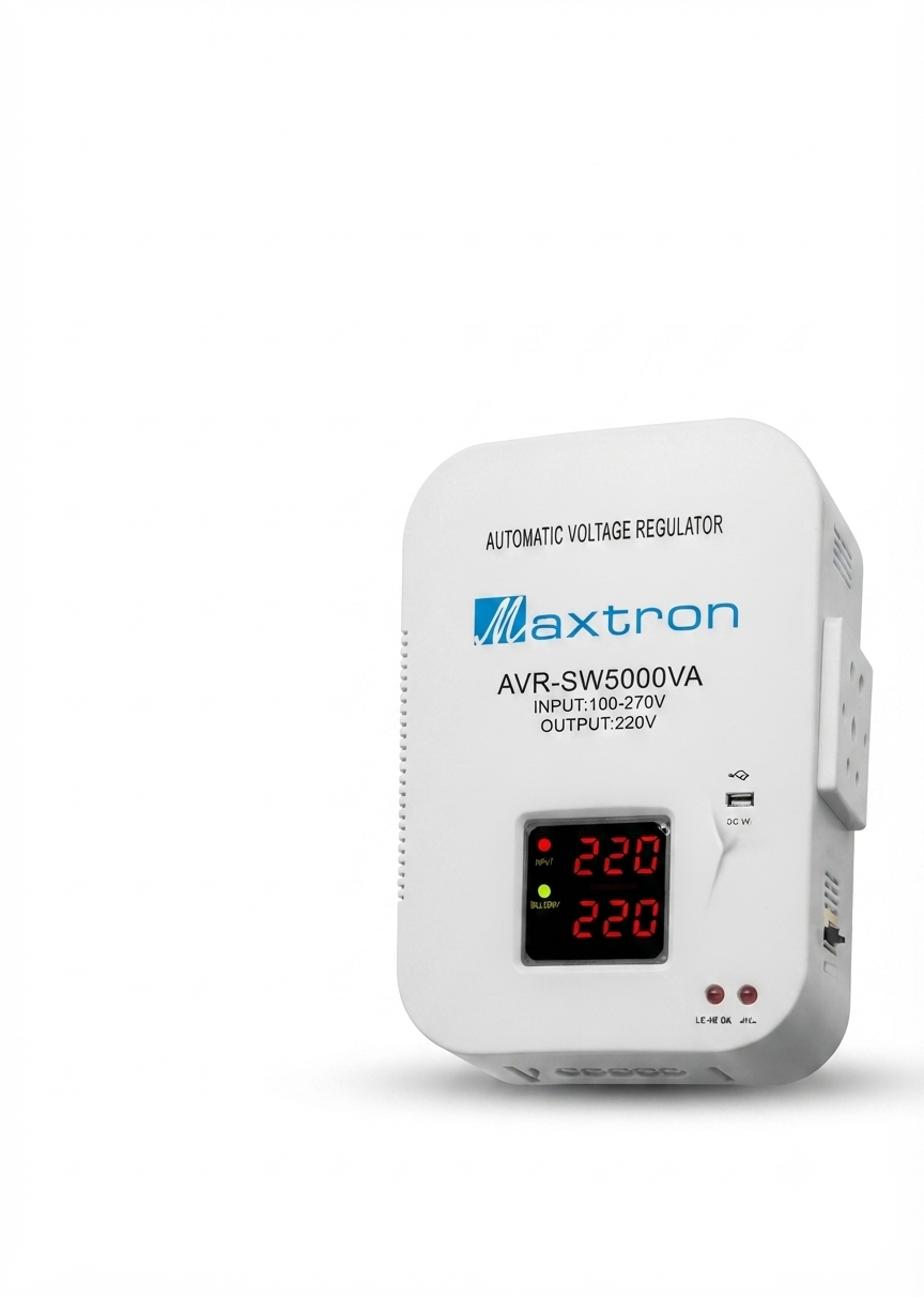 Maxtron 5000VA Automatic Voltage Regulator (AVR-SW5000VA) Price in Nigeria
