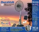 Kangaroo DRF-3918 18 Inch 3-in-1 Rechargeable Solar Standing Fan in Nigeria