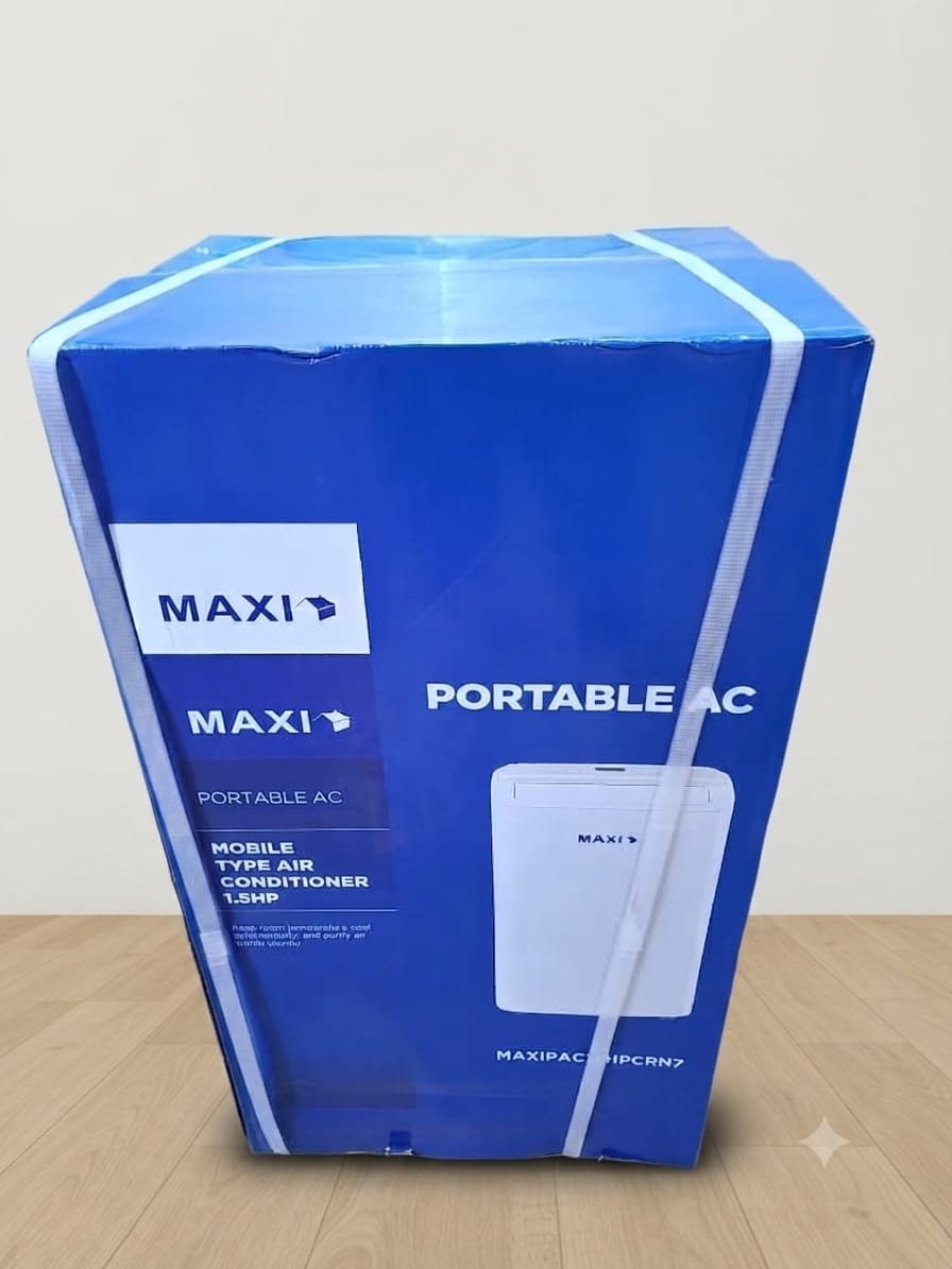 Maxi 1.5HP Portable AC MAXIPAC15HPCRN7 Air Conditioner in Nigeria