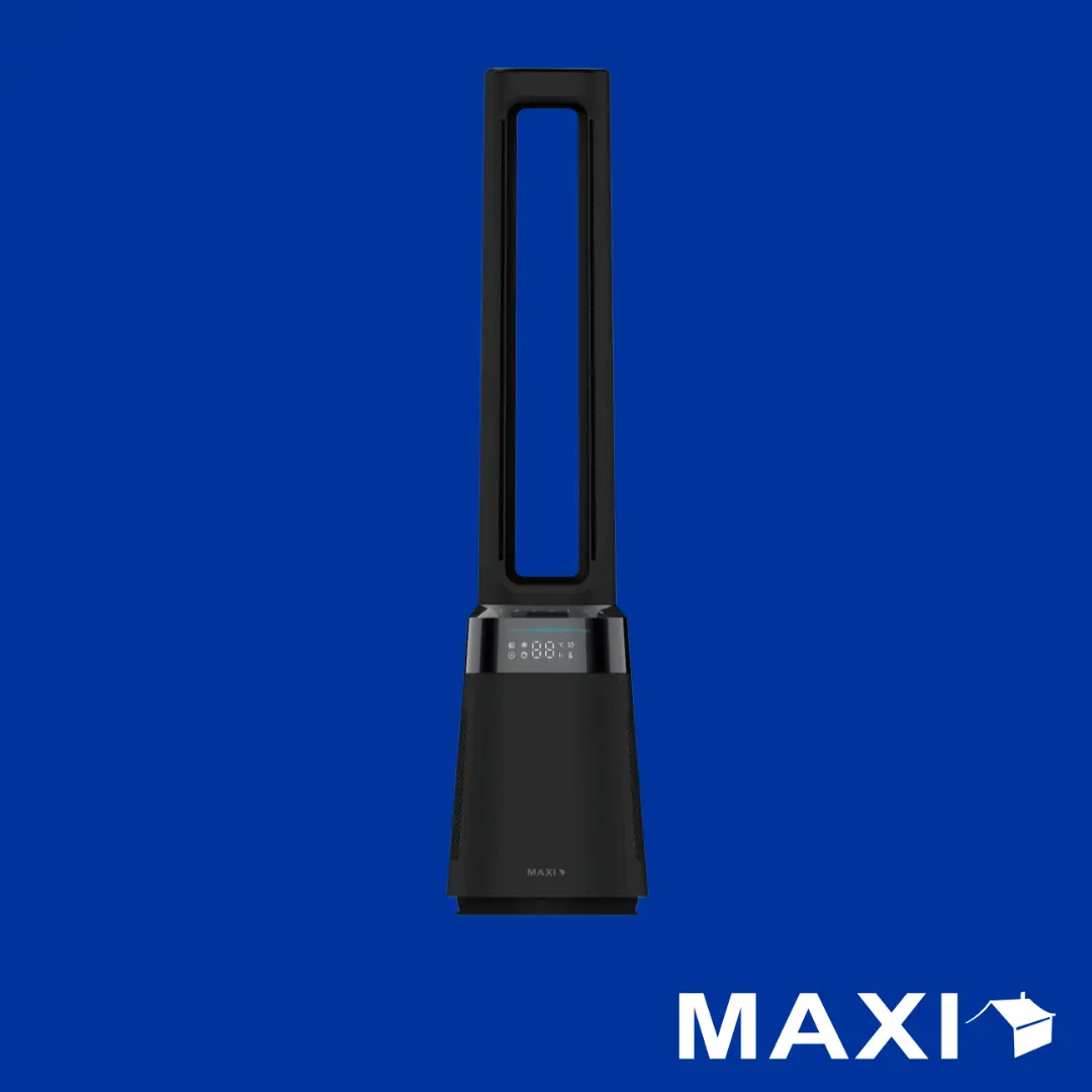 Maxi 42 Inch Bladeless Fan 150PD-AMS Black in Nigeria