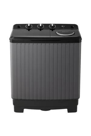 LG LGWM110R3AGNC 11KG twin tub washing machine black grey