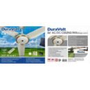 DuraVolt 56-inch beige AC/DC ceiling fan model DCF-56 ACDC1 with remote control