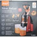 RAF R.2831 250W multifunctional fruit and vegetable juicer extractor